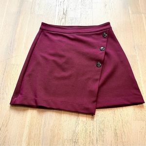 BR Red Mini Skirt US0